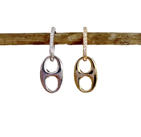 Mono orecchino soda can tabs  tappo lattina due varianti colore