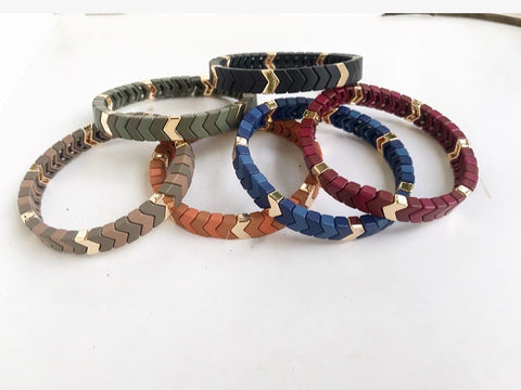 Bracciale lego smalto colorato