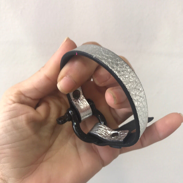 Bracciale Vera  pelle Hook rock me