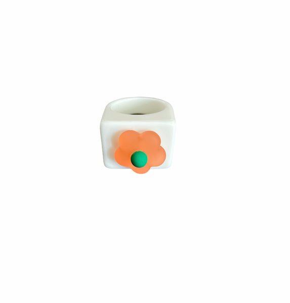 Anello resina fiore l’anello sceglie dove andare