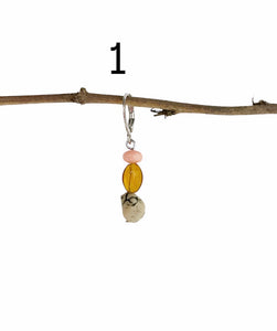 Mono orecchino limited edition pietre dure naturali