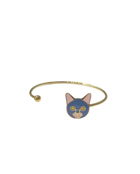Bracciale rigido love pets cane e gatto vari soggetti principessa glam