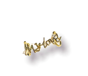 Mono earcuff frase my love