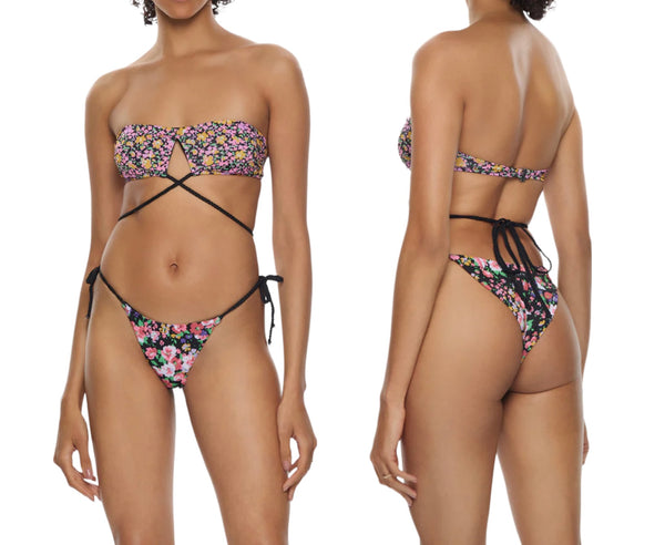 Bikini mefui fascia e slip regolabile rife