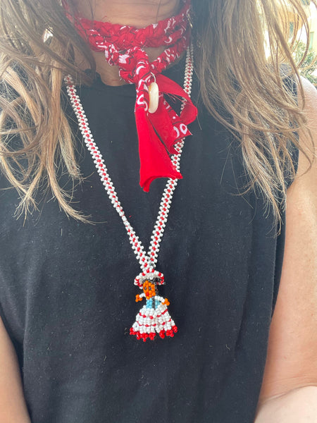 Collana bambolina  di perline limited edition