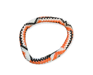 Rollon bracciale perline Nepal masai