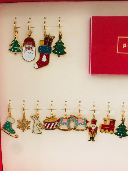 Mono orecchino Christmas Edition Natale  principessa glam