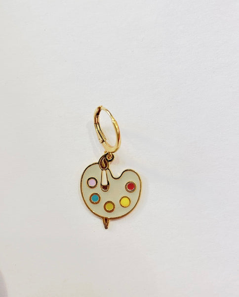 Mono orecchino vari soggetti principessa glam funny charms