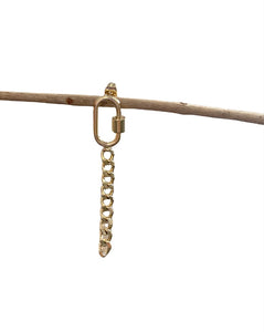 Mono orecchino catena  Chain pendente