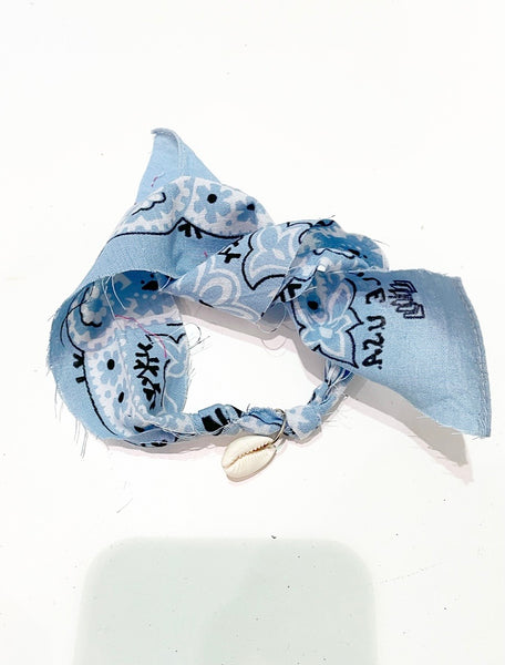 Cavigliera bracciale bandana e conchiglia