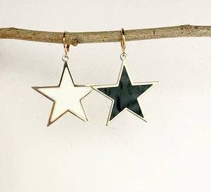 Mono orecchino stella over