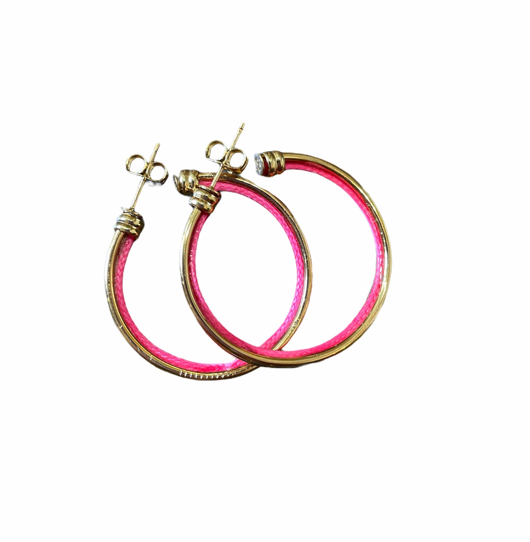 Mono Orecchino Wire  Hoops botteguccia 3 cm