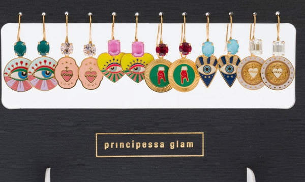 Coppia orecchini Magic principessa glam
