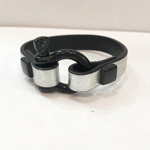 Bracciale Vera  pelle Hook rock me