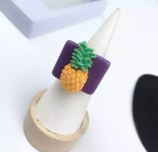 Anello resina frutta l’anello sceglie dove andare