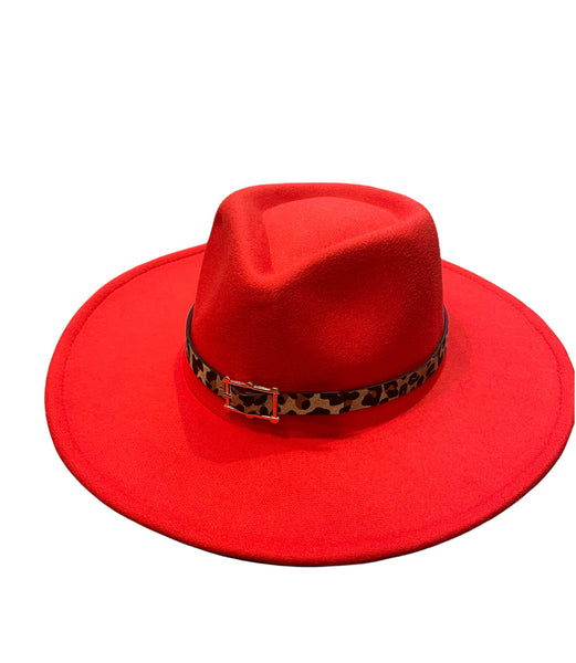 Cappello Fedora con Doppio accessorio estraibile vari colori