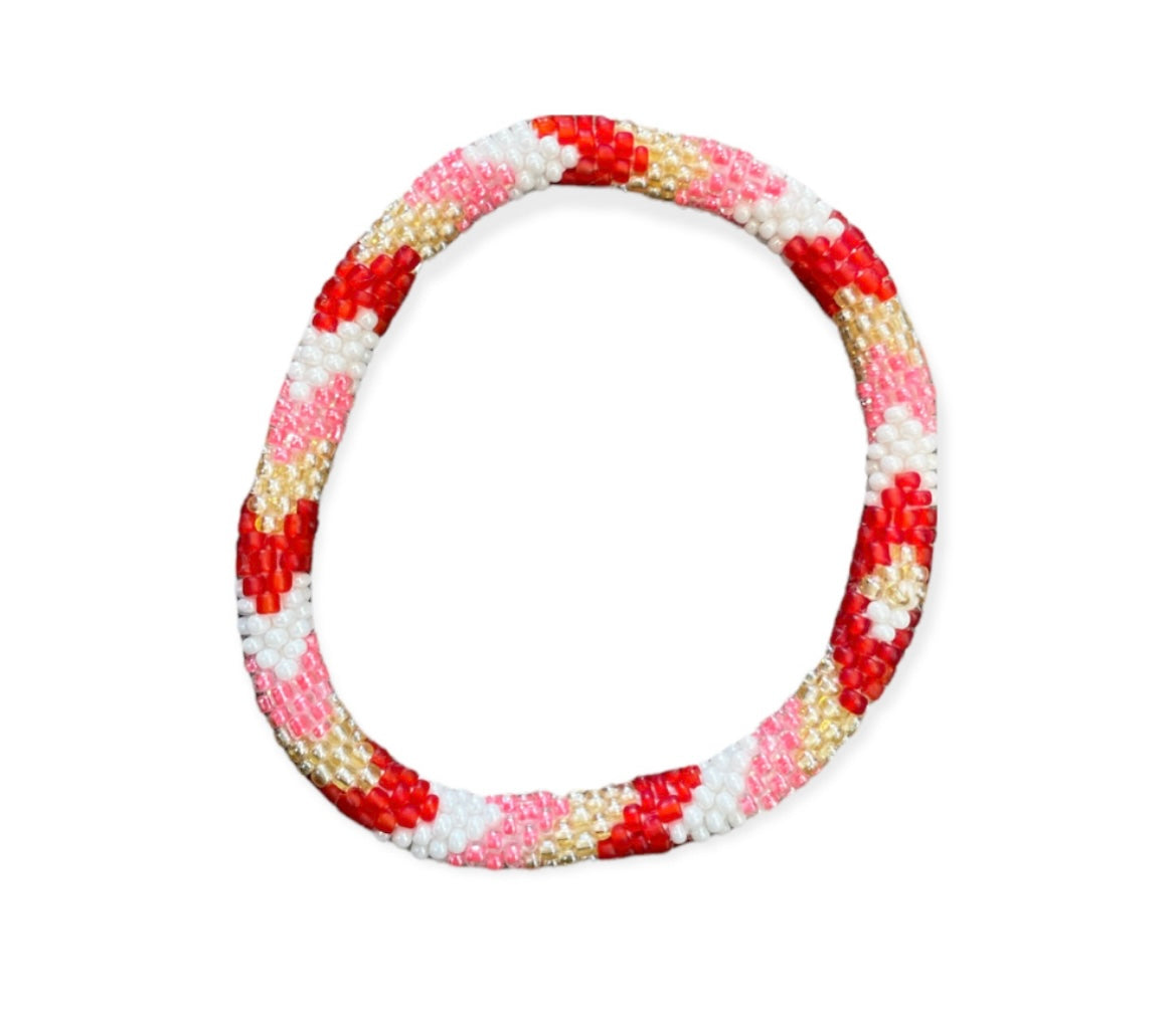Rollon bracciale perline Nepal wow 3