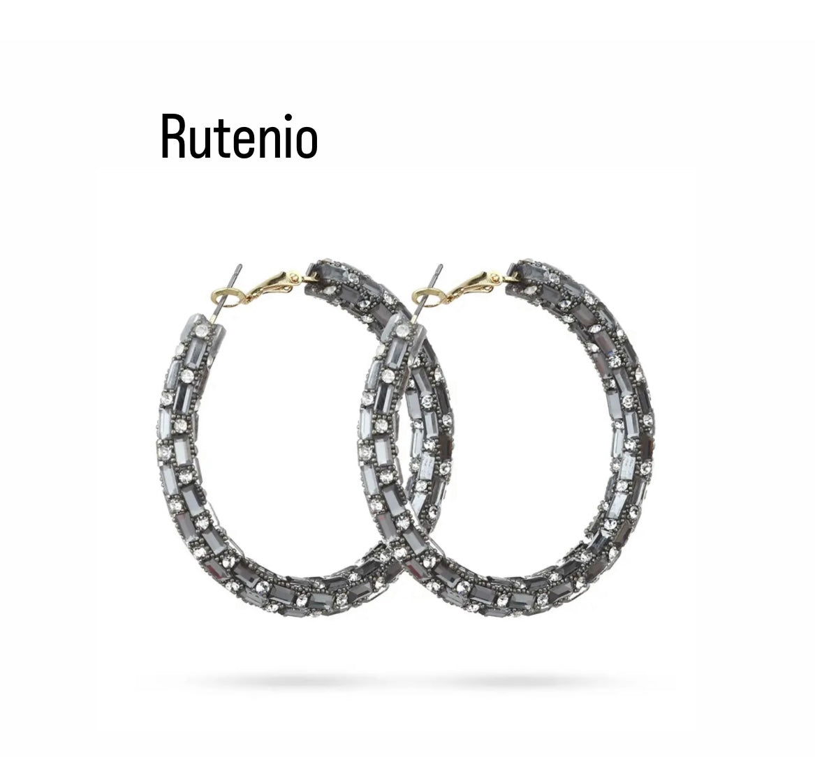 Coppia orecchini bling bling crystal vari colori