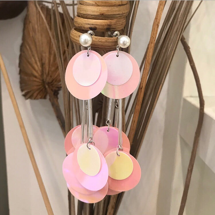 Orecchini paillettes