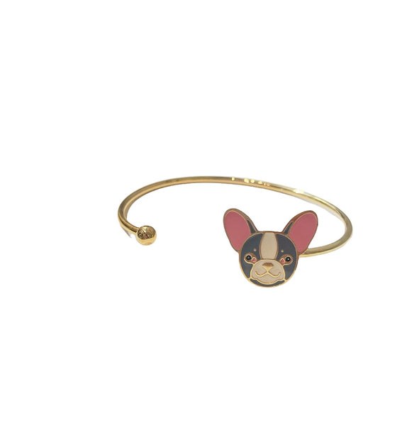 Bracciale rigido love pets cane e gatto vari soggetti principessa glam