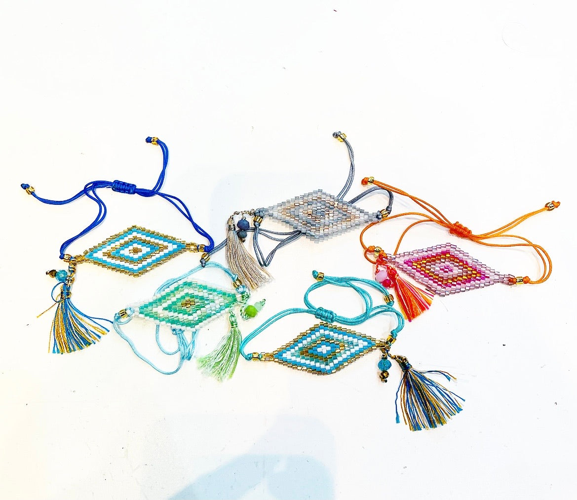 Bracciale cavigliera miuky vari colori
