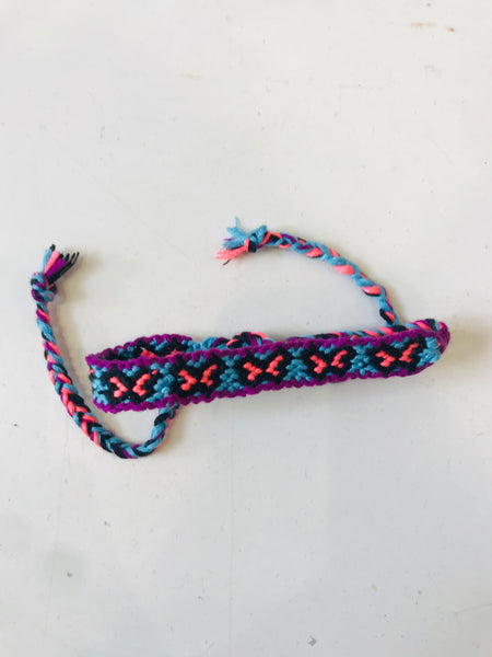 Bracciale cavigliera friendship stretto trama 4 farfalle anche collarino