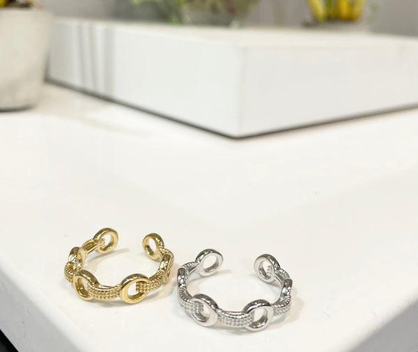 Anello Chain tonda