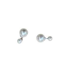 Mono orecchino Double pearl