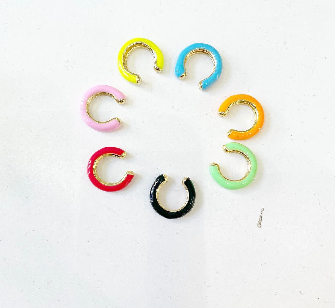 Earcuff smaltato
