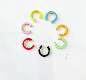 Earcuff smaltato