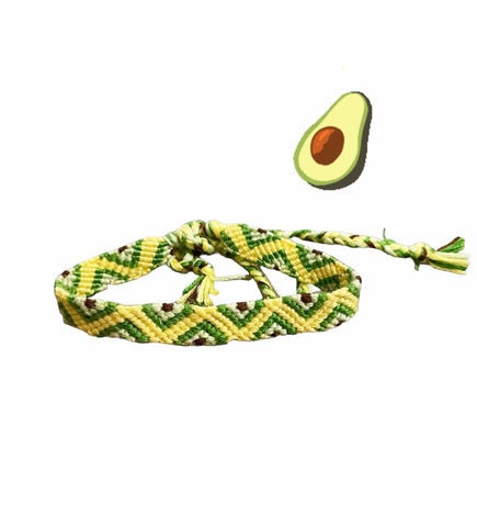 Bracciale cavigliera friendship Avocado