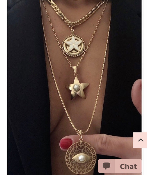 Collana Botteguccia ginger  con stella
