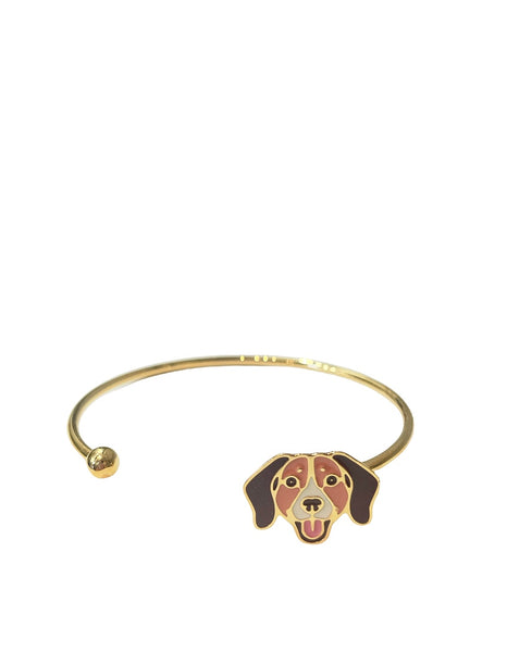 Bracciale rigido love pets cane e gatto vari soggetti principessa glam