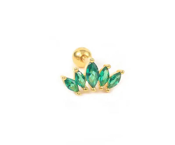Mono piercing orecchino argento 925