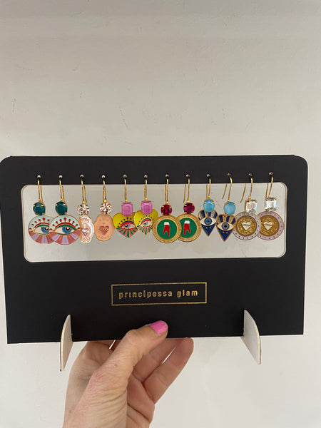 Coppia orecchini Magic principessa glam
