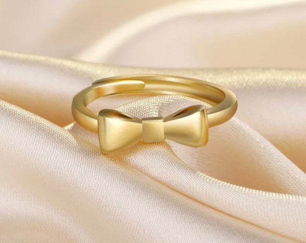 Anello fiocco argento 925