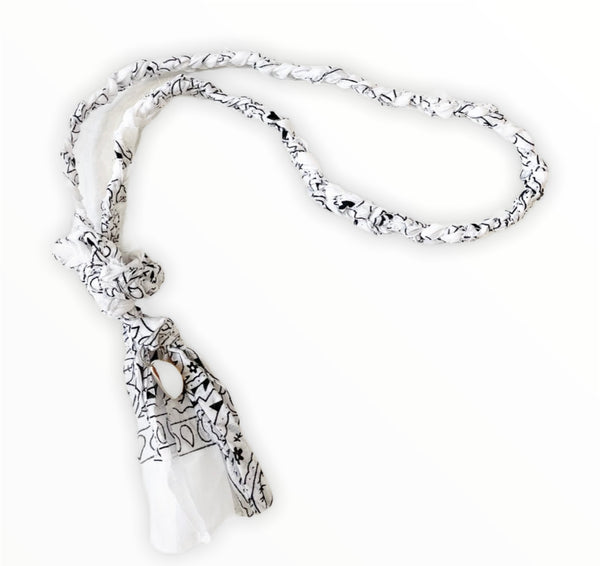 Collana cintura bandana  con conchiglia vari colori