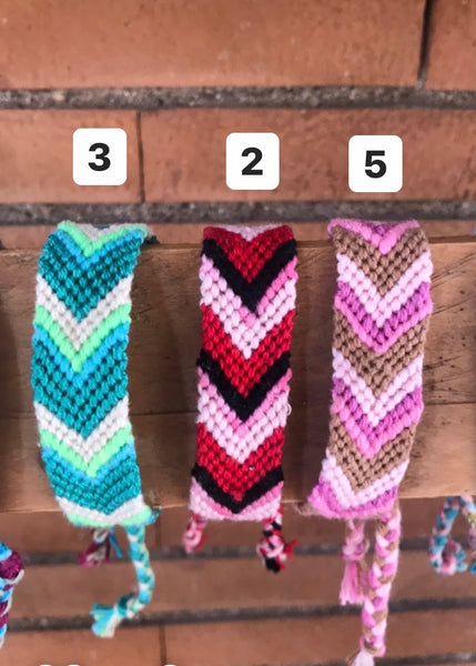 Bracciale  cavigliera filo colorato friendship handmade