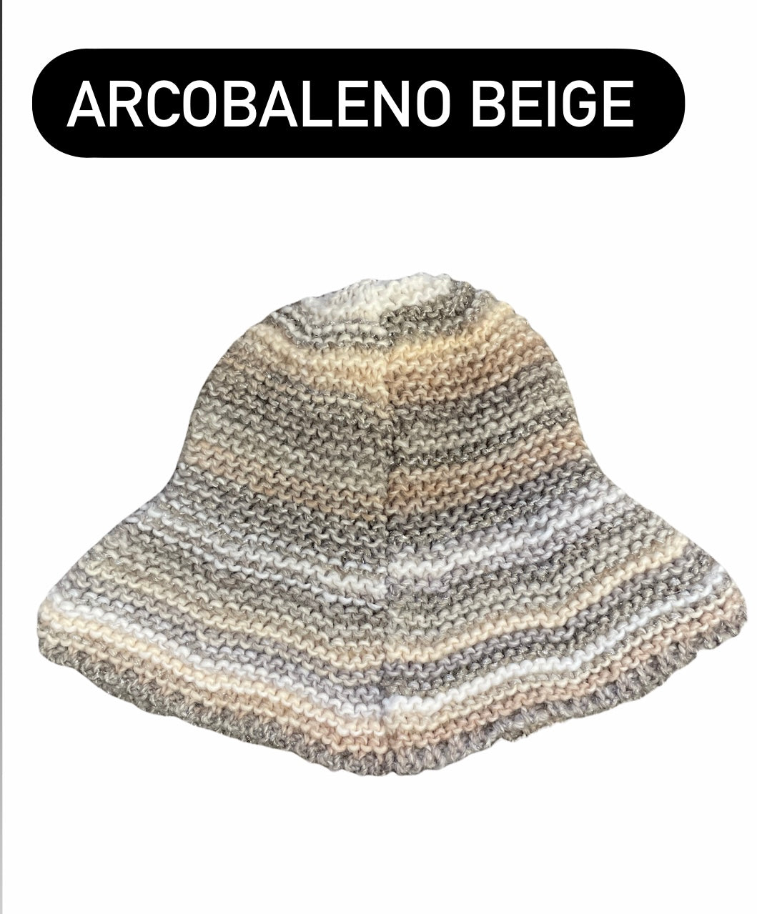 Cappello pescatore maglia Ferri  Lana