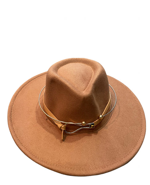 Cappello Fedora con Doppio accessorio estraibile vari colori
