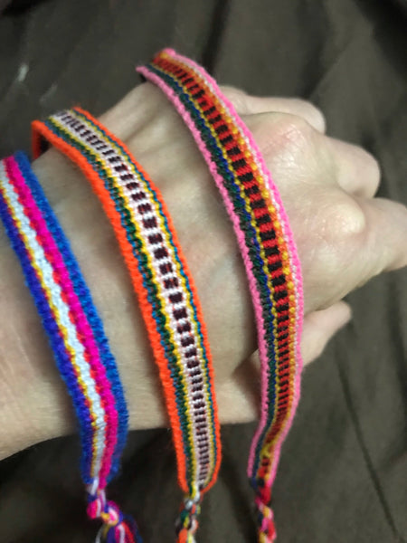 Bracciale brasiliano  cavigliera colorati