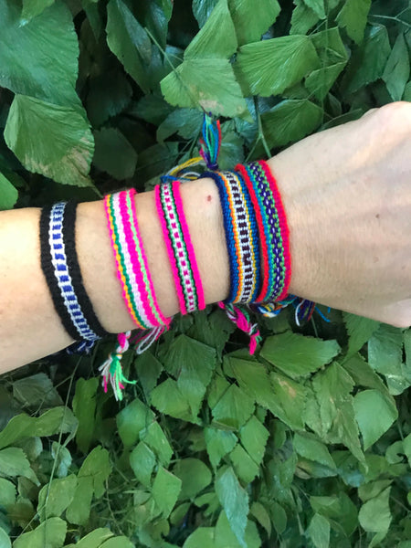 Bracciale brasiliano  cavigliera colorati