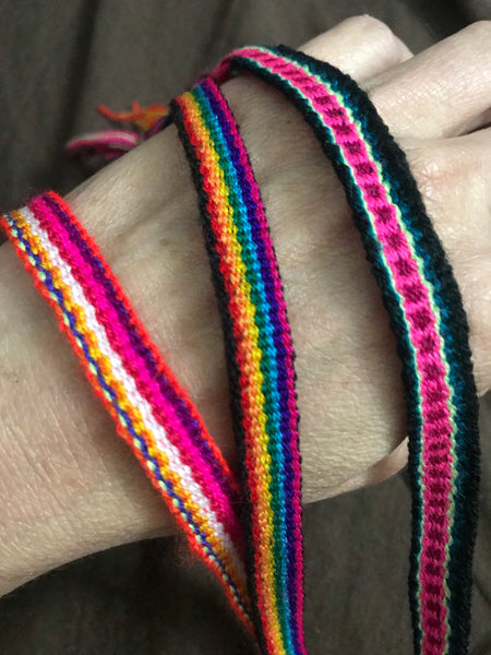 Bracciale brasiliano  cavigliera colorati