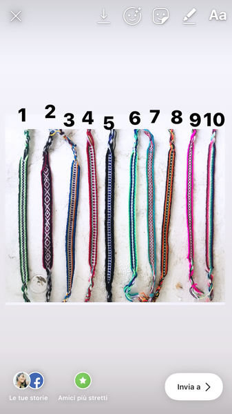 Bracciale brasil cavigliera