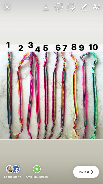 Bracciale brasiliano  cavigliera
